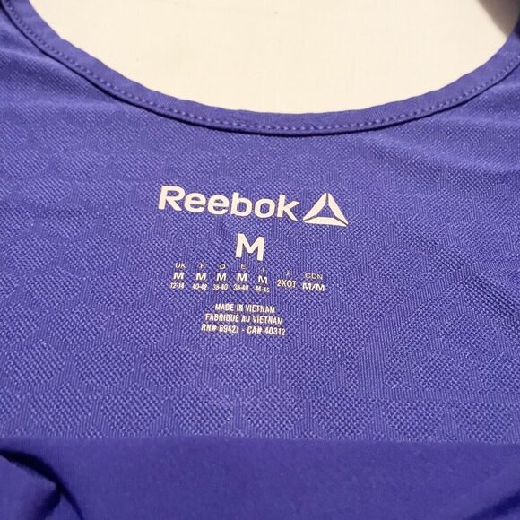 Reebok Purple Tank Top Womens Size Medium - Picture 7 of 15